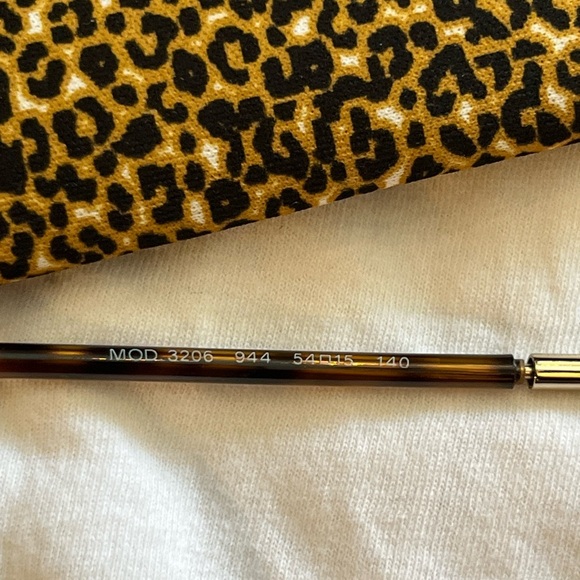 VERSACE TORTOISE SHELL FRAMES, with lens, excellent condition like new ITALY - Picture 3 of 7